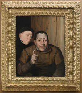 二人の道化師、1550-75 作： Flemish School